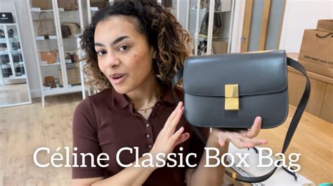 celine classic box bag mini|Celine box bag discontinued.